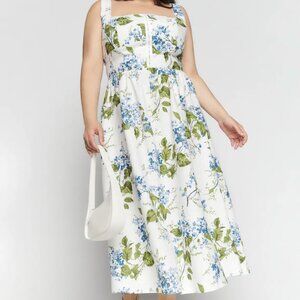 NWT Reformation Tagliatelle Linen Dress Es